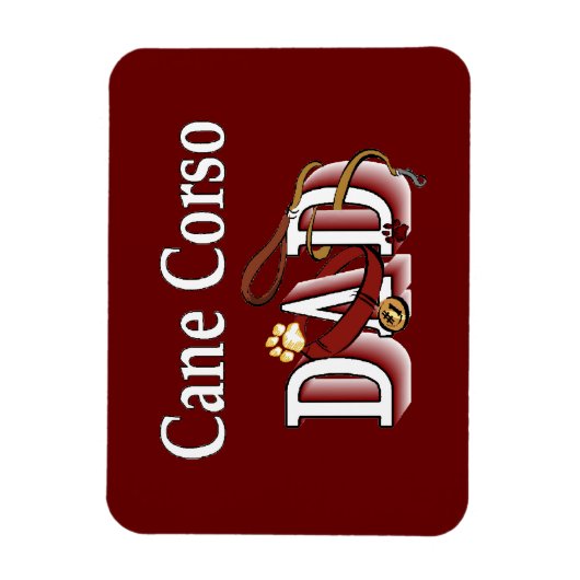 Cane Corso Vater Magnet (Vertikal)