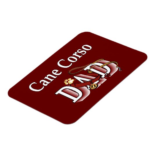 Cane Corso Vater Magnet (Linke Seite)