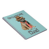 Cane Corso Vater Notebook Notizblock (Rechte Seite)