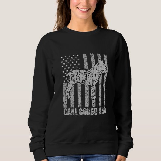 Cane Corso Vater Sweatshirt (Vorderseite)