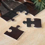 Cane Corso Wächter der Weihnachtsbibliothekshüte Puzzle (Seite)