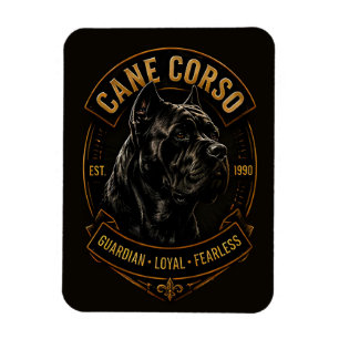 Cane Corso Wächter Treuer Furchtloser Hunderasse Magnet