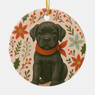Cane Corso Weihnachten Keramik Ornament