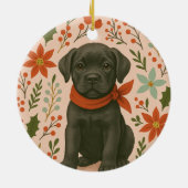 Cane Corso Weihnachten Keramik Ornament (Hinten)