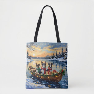 Cane Corso Weihnachtsboot Urlaub Tasche