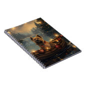 Cane Corso Weihnachtsfeiertage Notizblock (Rechte Seite)