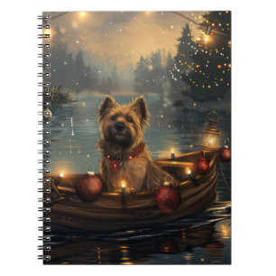 Cane Corso Weihnachtsfeiertage Notizblock