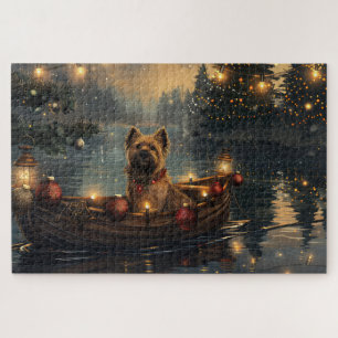 Cane Corso Weihnachtsfest Reise Puzzle