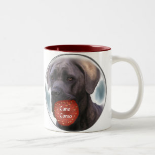 Cane Corso Weihnachtsgeschenken Zweifarbige Tasse