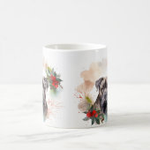 Cane Corso Weihnachtsmann Festliche Jungfrau Kaffeetasse (Mittel)
