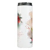 Cane Corso Weihnachtsmann Festliche Jungfrau Thermosbecher (Rückseite)