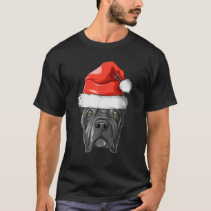 Cane Corso Weihnachtsmannmütze Christmas Cane Cors T-Shirt