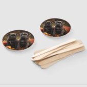 Cane Corso Welpe Autumn Delight Pumpkin Fächer (Non-assembled)