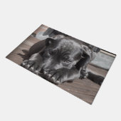 Cane Corso Welpe Fußmatte (Schrägansicht)