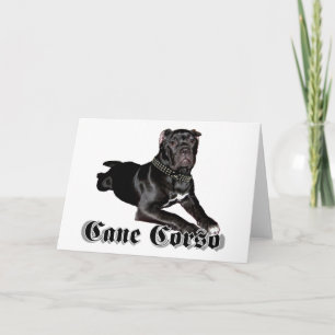 Cane Corso Welpengrüßkarte Karte