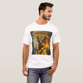 Cane Corso Wildland Feuerwehrmann T-Shirt (Vorne ganz)