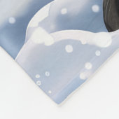 Cane Corso Winter Wonderland Christmas Joy Fleecedecke (Ecke)