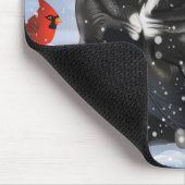 Cane Corso Winter Wonderland Christmas Joy Mousepad (Ecke)