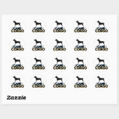 Cane Corsoe Sticker (Blatt)