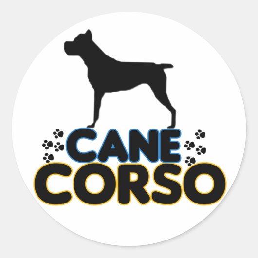Cane Corsoe Sticker (Vorderseite)