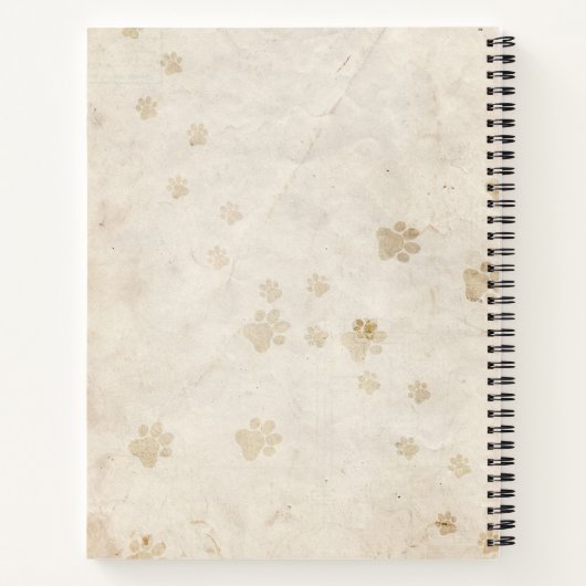 Cane Corso's Diary Notizblock (Rückseite)