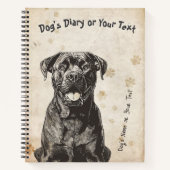 Cane Corso's Diary Notizblock (Vorderseite)
