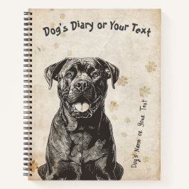 Cane Corso's Diary Notizblock