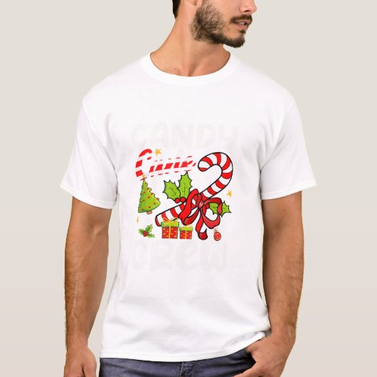 Cane Crew Santa Christmas Can T-Shirt (Vorderseite)