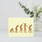 Cane Evolution Postcard Postkarte (Stehend Vorderseite)