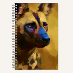 Cane Selvatico Africano Notizblock