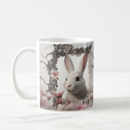 Caneca 3D Coelho Kaffeetasse (Links)