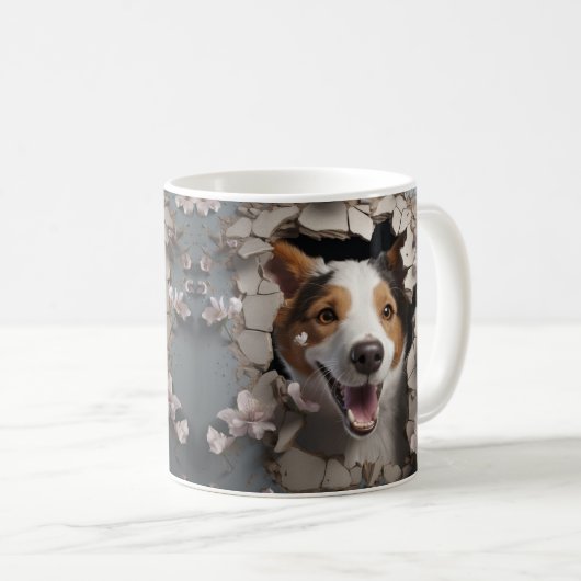 Caneca 3D Dog Kaffeetasse (VorderseiteRechts)
