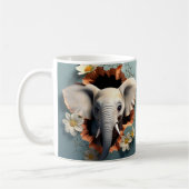 Caneca 3D Elefante Kaffeetasse (Links)