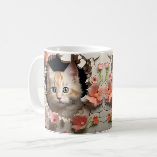 Caneca 3D Gato Kaffeetasse (Vorderseite Links)