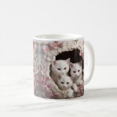 Caneca 3D Gato Kaffeetasse (VorderseiteRechts)