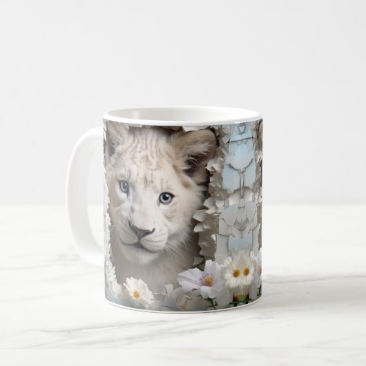 Caneca 3D Leoa Kaffeetasse (Vorderseite Links)
