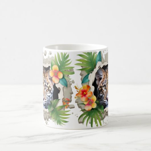 Caneca 3D Onça Kaffeetasse (Mittel)