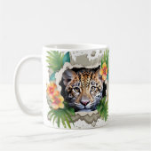 Caneca 3D Onça Kaffeetasse (Links)