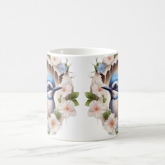 Caneca 3D Pássaro  Kaffeetasse (Mittel)