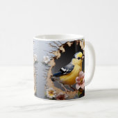 Caneca 3D Pássaro Kaffeetasse (VorderseiteRechts)