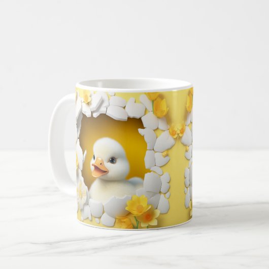 Caneca 3D Pato Kaffeetasse (Vorderseite Links)