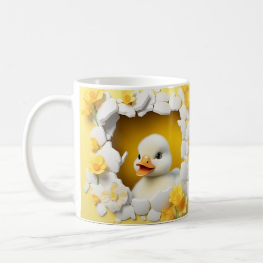 Caneca 3D Pato Kaffeetasse (Links)