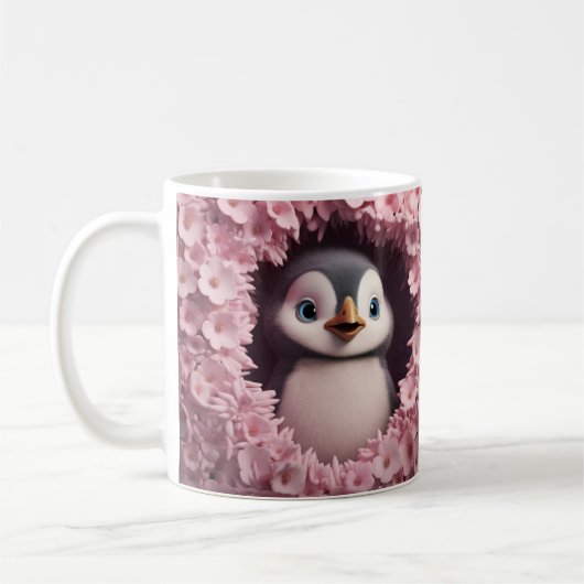 Caneca 3D Pinguim Kaffeetasse (Links)