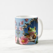 caneca 3D Sapo Kaffeetasse (VorderseiteRechts)