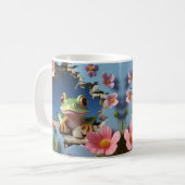 caneca 3D Sapo Kaffeetasse (Vorderseite Links)