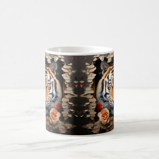 Caneca 3D Tigre Kaffeetasse (Mittel)