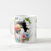 Caneca 3D Tucano Kaffeetasse (Vorderseite Links)