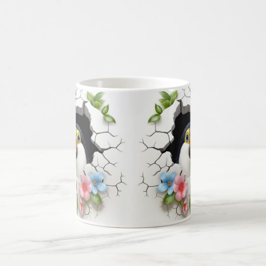 Caneca 3D Tucano Kaffeetasse (Mittel)