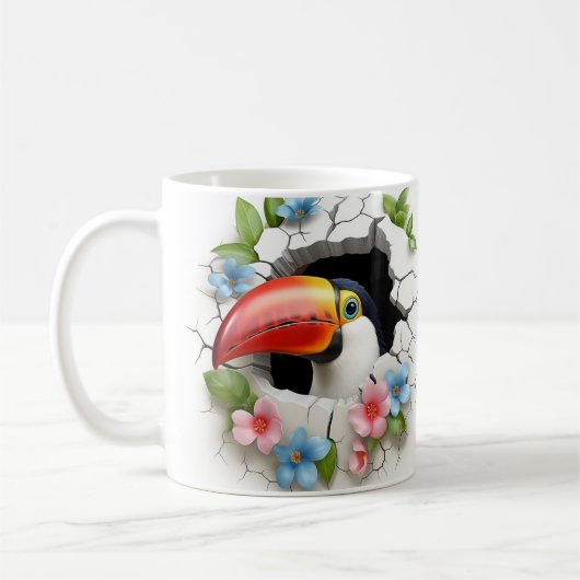 Caneca 3D Tucano Kaffeetasse (Links)