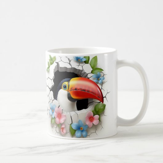 Caneca 3D Tucano Kaffeetasse (Rechts)